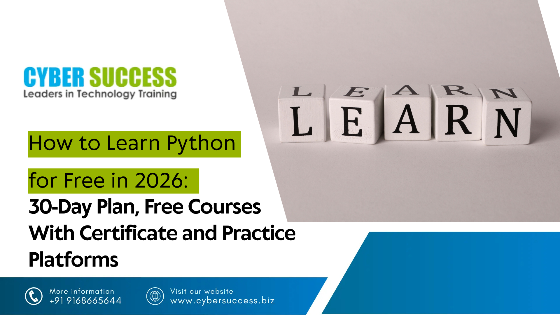 30-Day Plan, Free Courses With Certificate and Practice Platforms