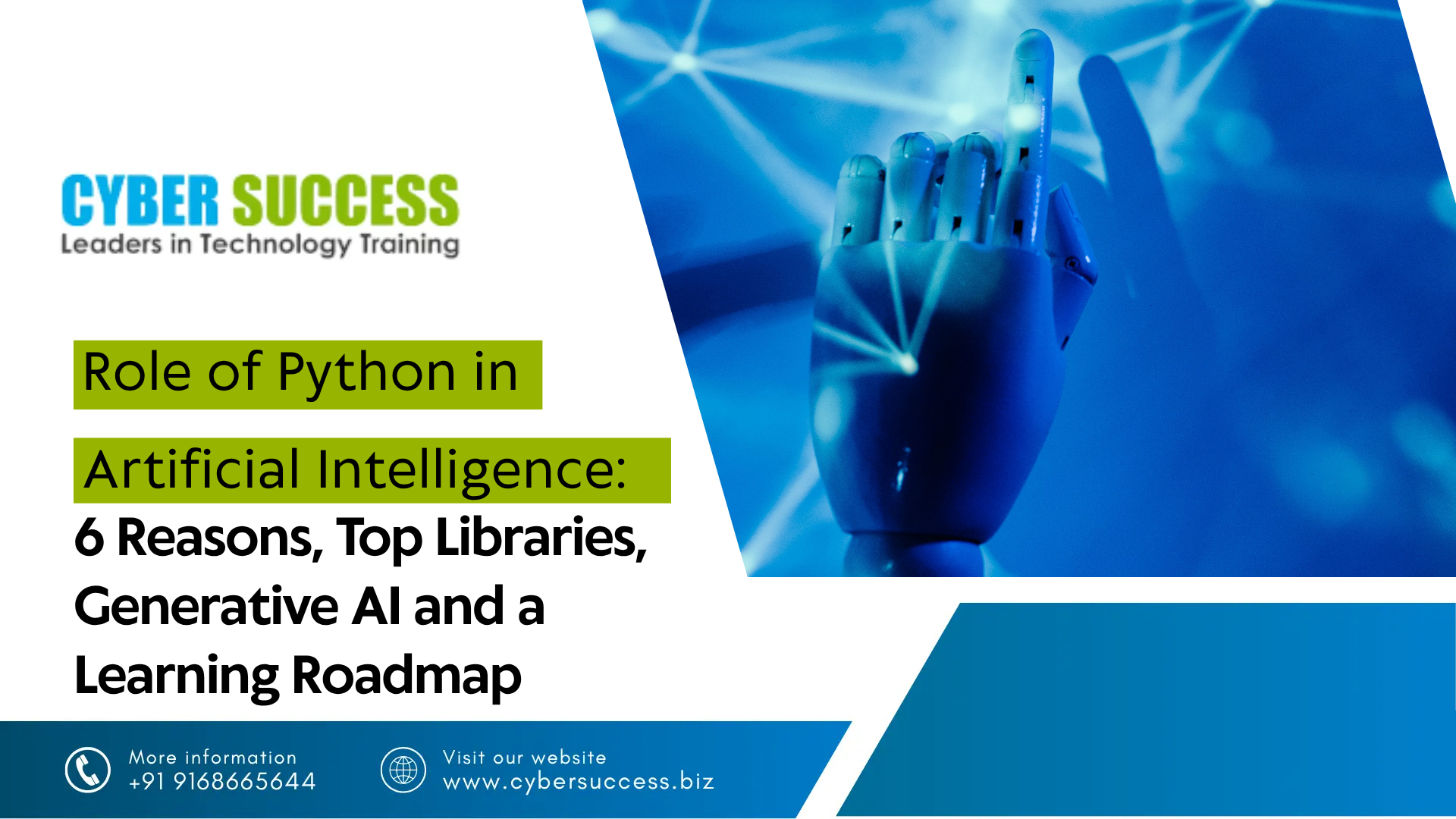 6 Reasons, Top Libraries, Generative AI and a Learning Roadmap
