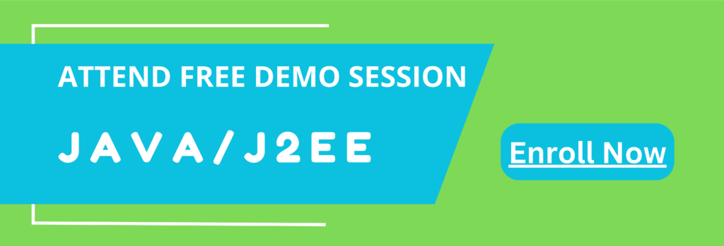 Attend free demo session of java