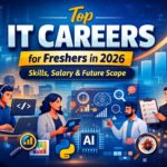 best IT careers for freshers in 2026 including software developer, python developer, data analyst and software testing career opportunities