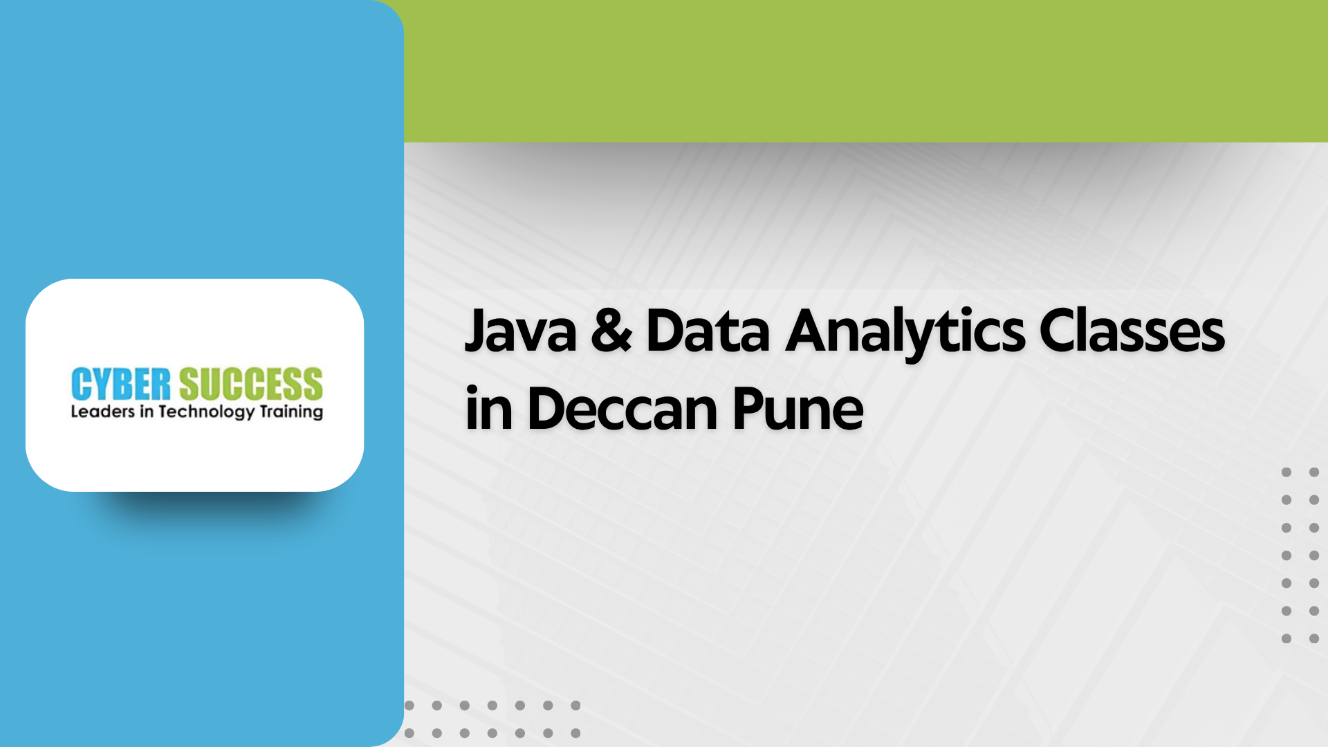 Java & Data Analytics Classes in Deccan Pune