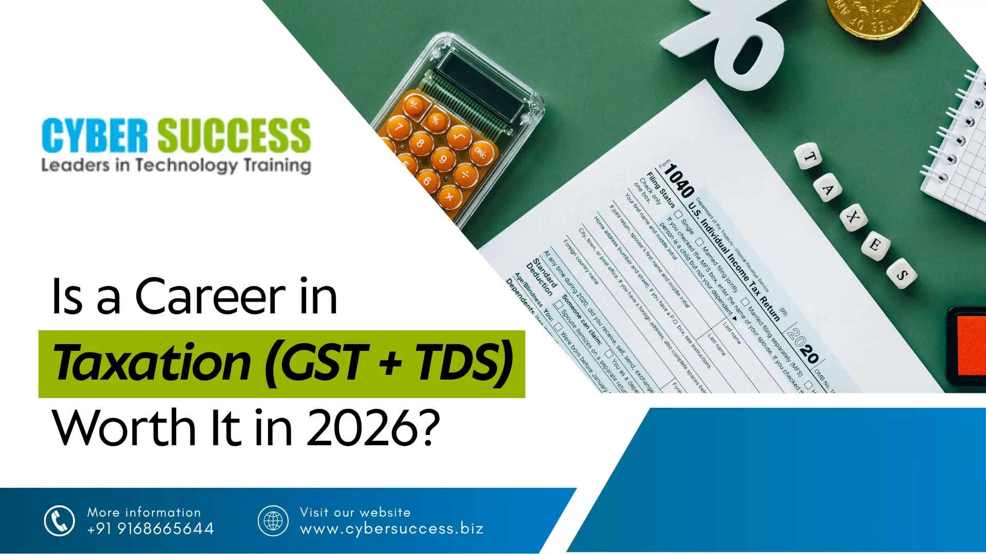Is a Career in Taxation (GST + TDS) Worth It in 2026?