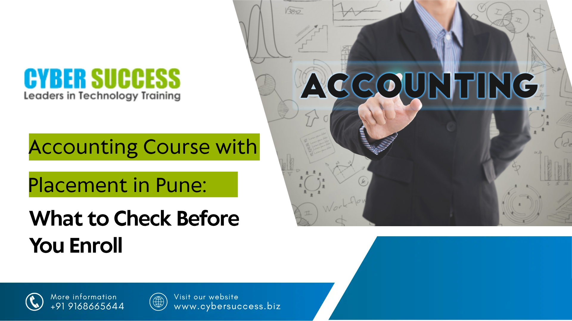Accounting course with placement in Pune highlighting key factors to check before enrolling.