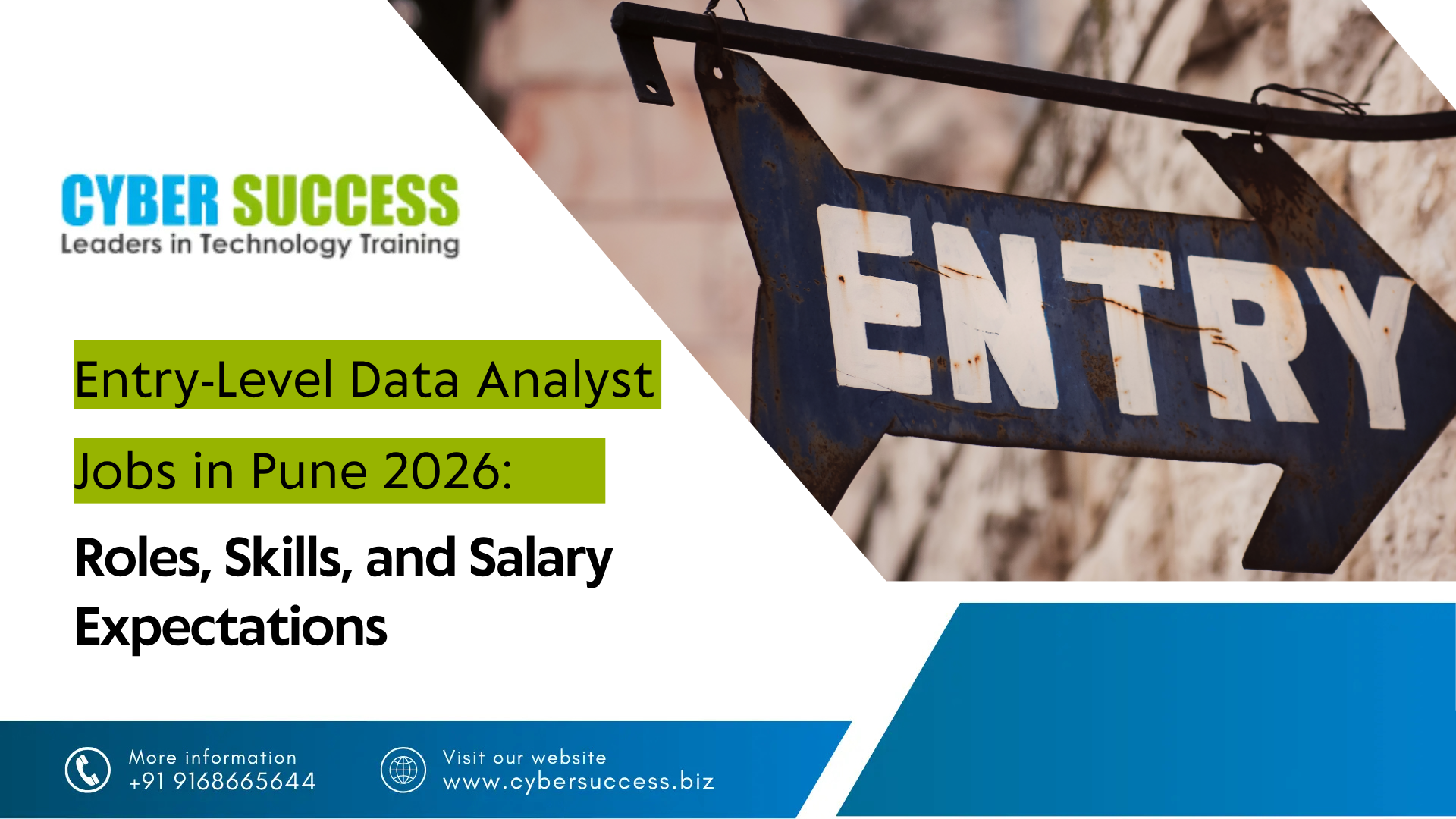 Entry-level data analyst jobs in Pune 2026, covering roles, skills, and salary expectations.