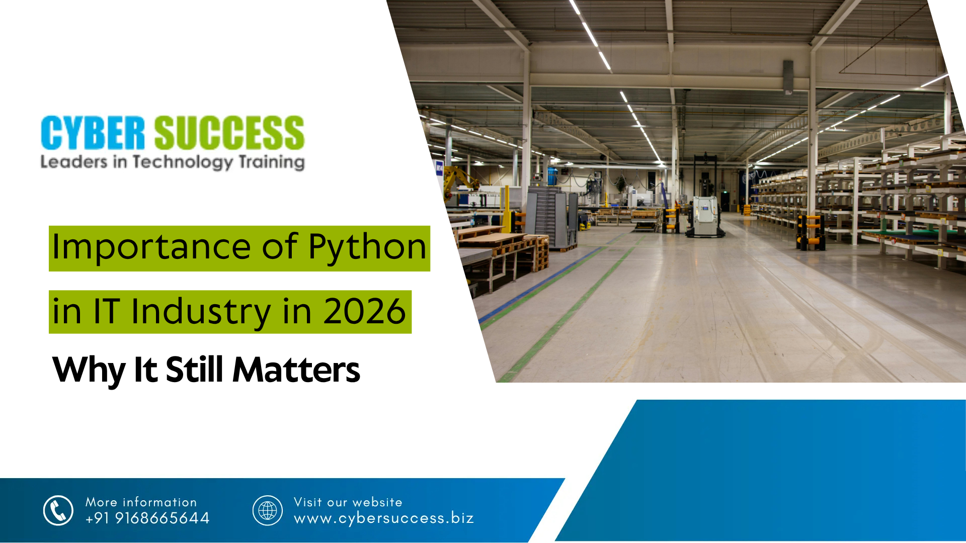 Importance of Python in IT industry