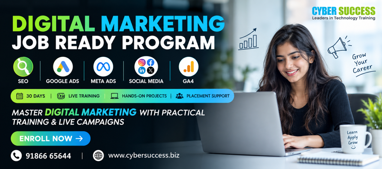 Digital Marketing Job-Ready Program